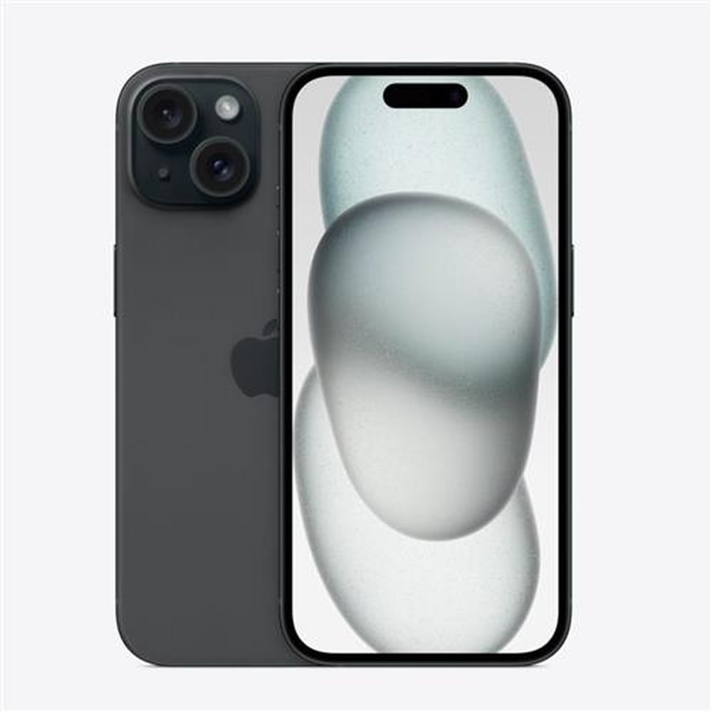 iPhone 15 Plus Apple (128GB) Preto, Tela de 6,7", 5G e Câmera de 48MP