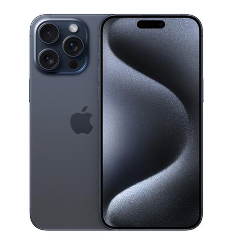 iPhone 15 Pro Max Apple (512GB) Titânio Azul, Tela de 6,7", 5G e Câmera de 48MP