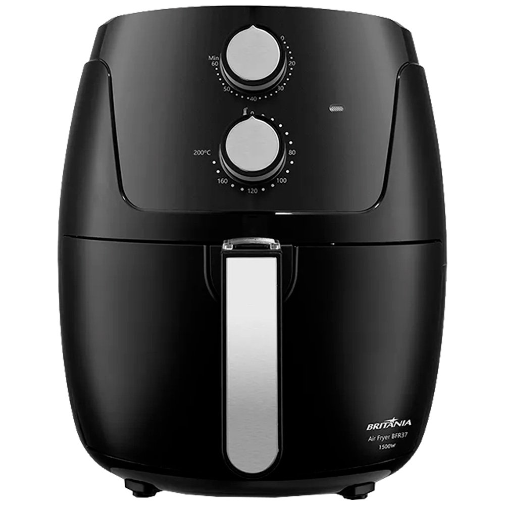Fritadeira Air Fryer Britânia BFR37 - 1500W, 4.2L, Preto, 220V