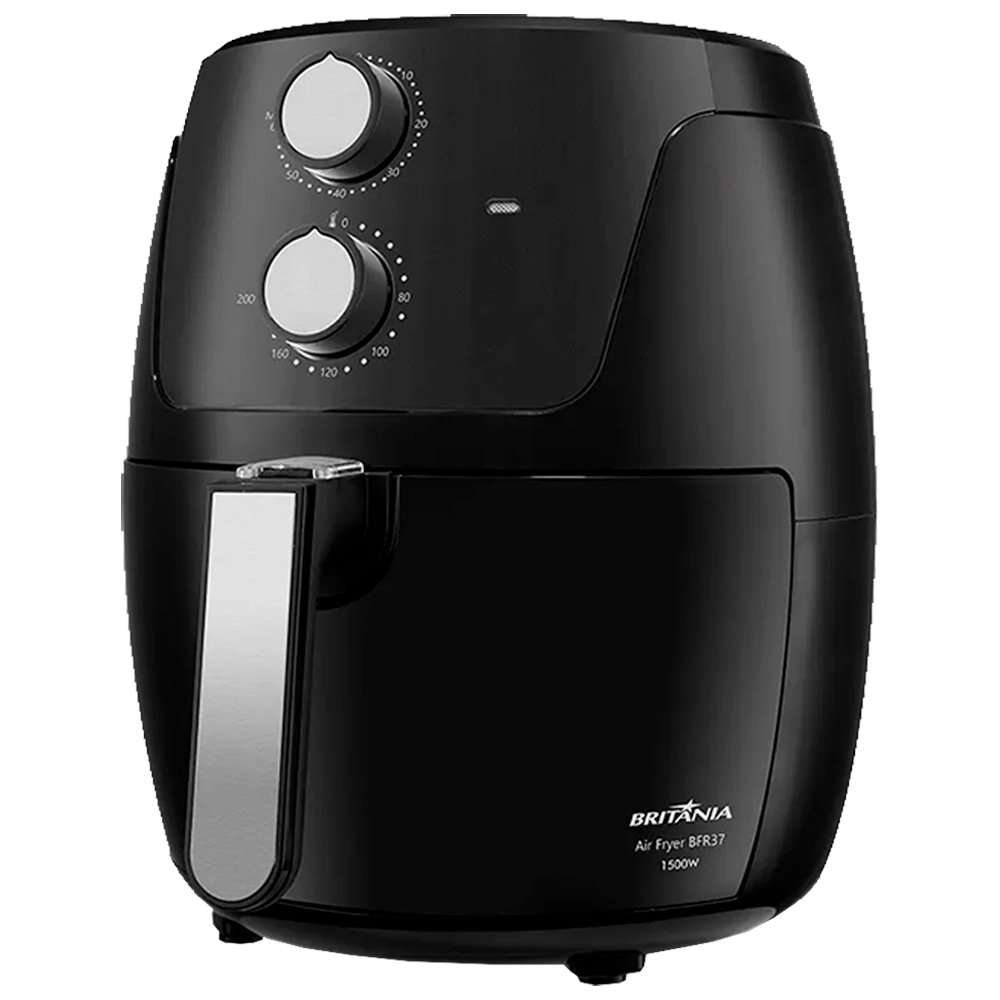 Fritadeira Air Fryer Britânia BFR37 - 1500W, 4.2L, Preto, 220V