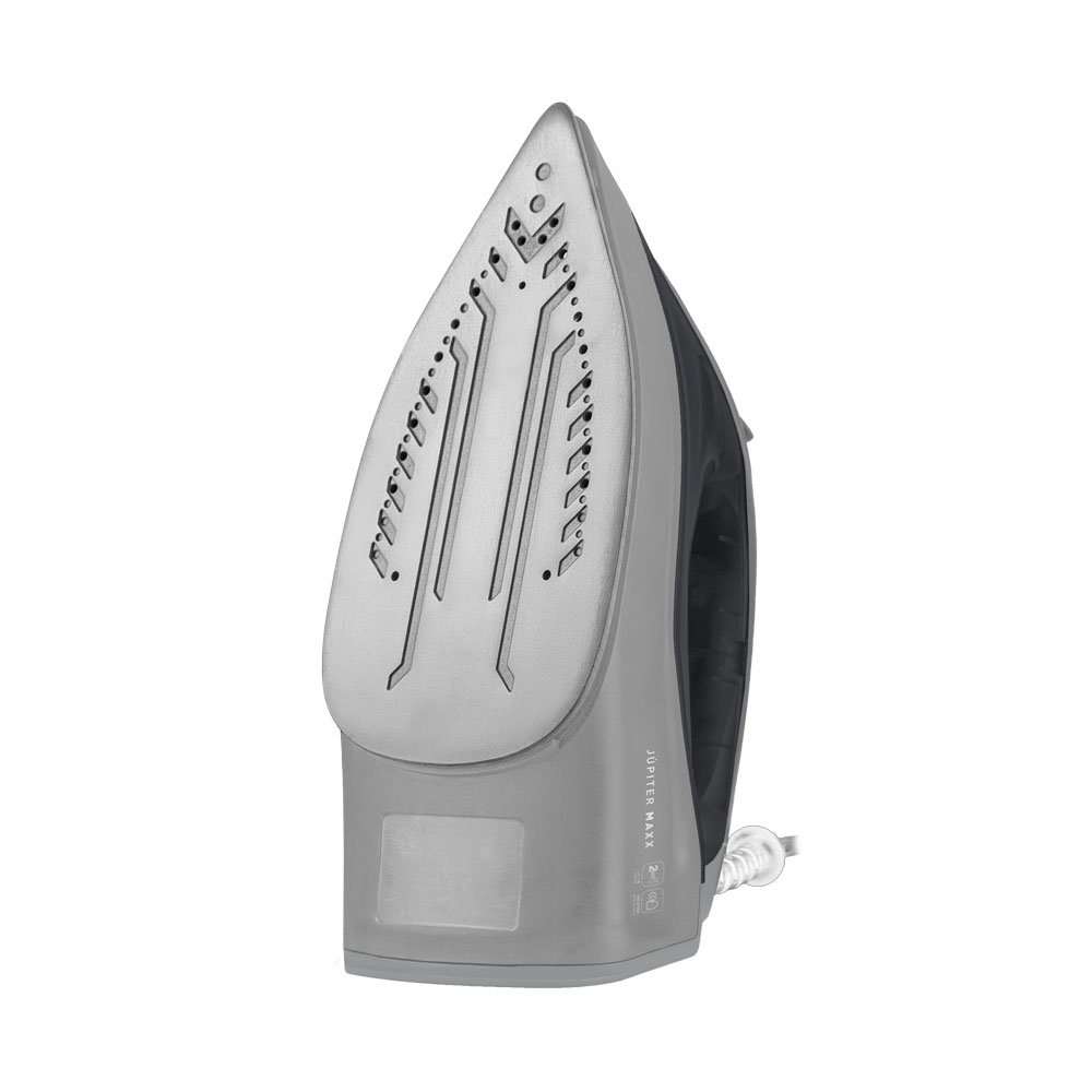 Ferro de Passar a Seco/Vapor Mallory Jupiter Maxx - Base Antiaderente, Cinza/Laranja/Branco, 110V