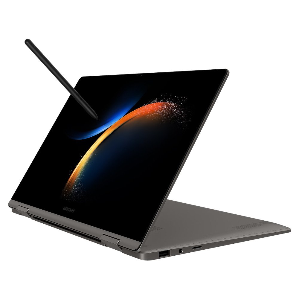 Notebook 13.3" Touch Samsung Galaxy Book3 360 Core I5-1335u, Memoria 8gb, Ssd 256gb Nvme, Windows 11, Grafite, Np730qfg-Kf2br