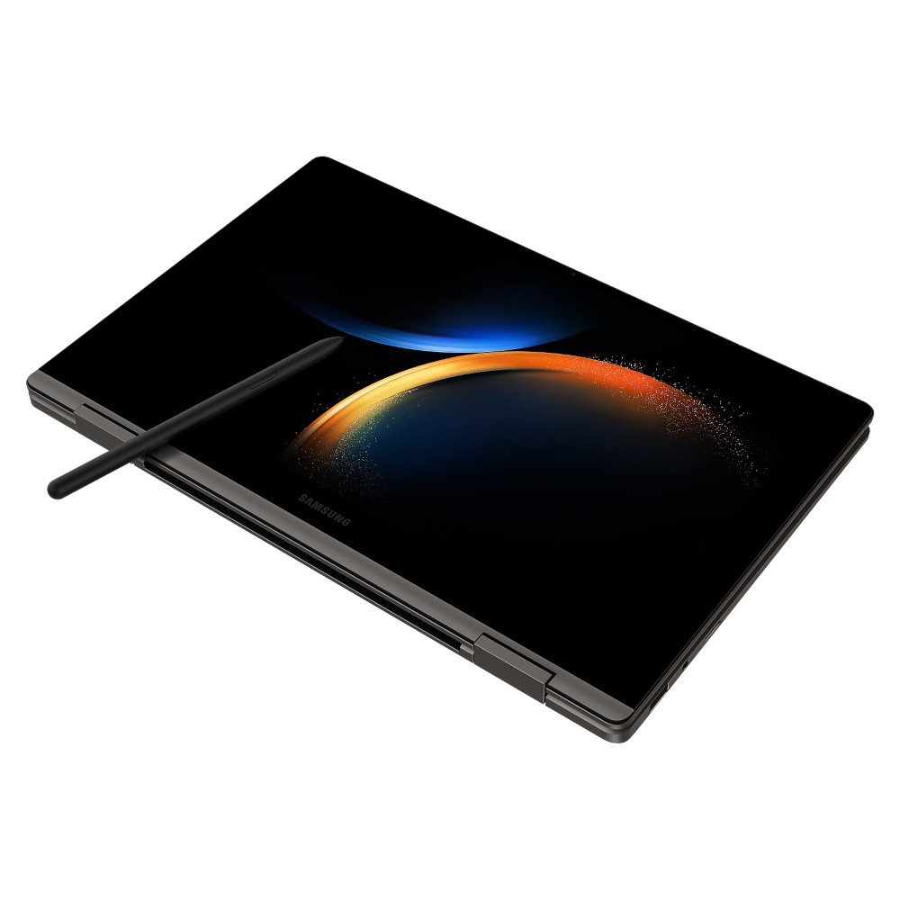 Notebook 13.3" Touch Samsung Galaxy Book3 360 Core I5-1335u, Memoria 8gb, Ssd 256gb Nvme, Windows 11, Grafite, Np730qfg-Kf2br
