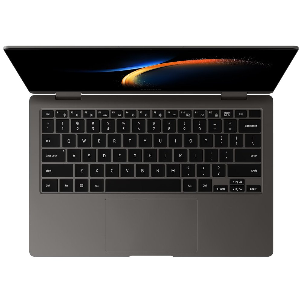 Notebook 13.3" Touch Samsung Galaxy Book3 360 Core I5-1335u, Memoria 8gb, Ssd 256gb Nvme, Windows 11, Grafite, Np730qfg-Kf2br