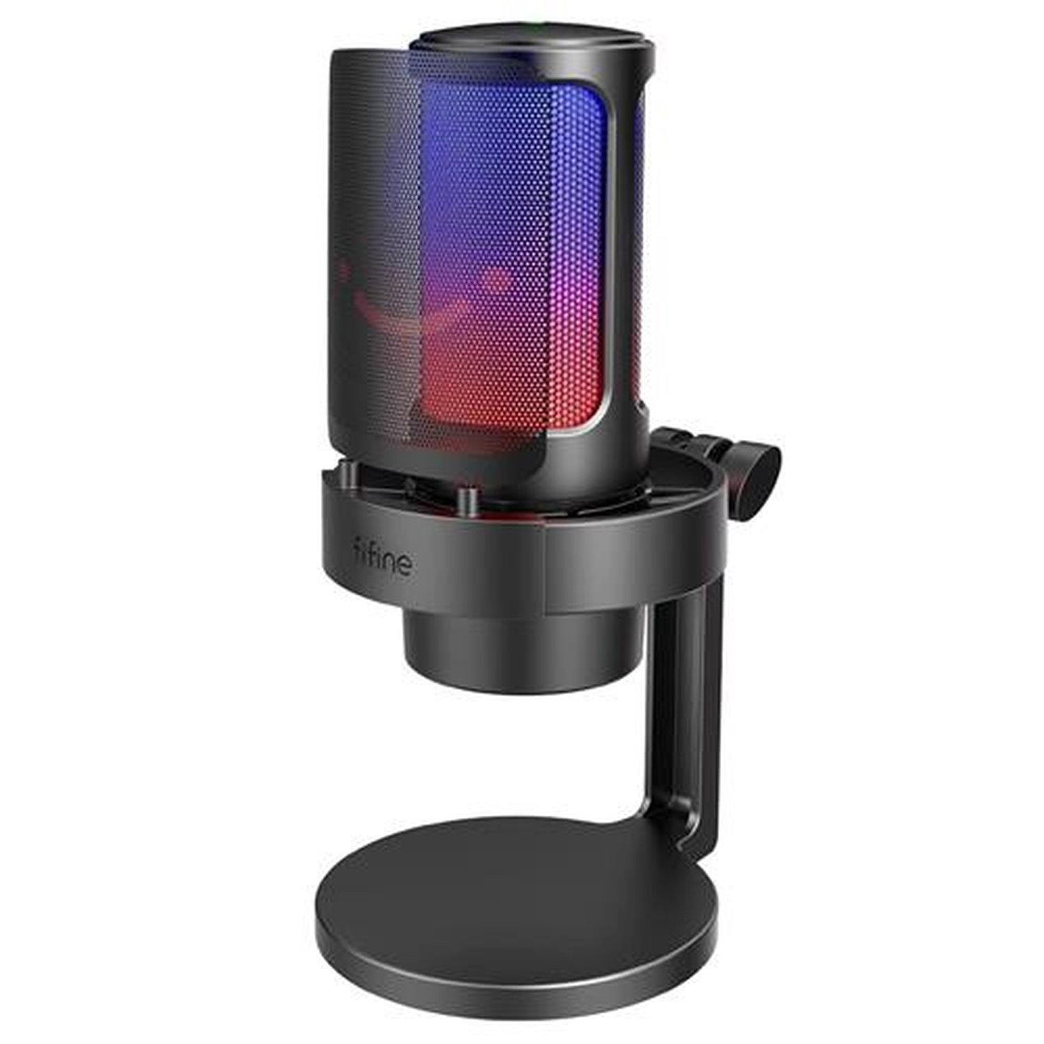 Microfone Condensador USB Rgb FIFINE Ampligame A8