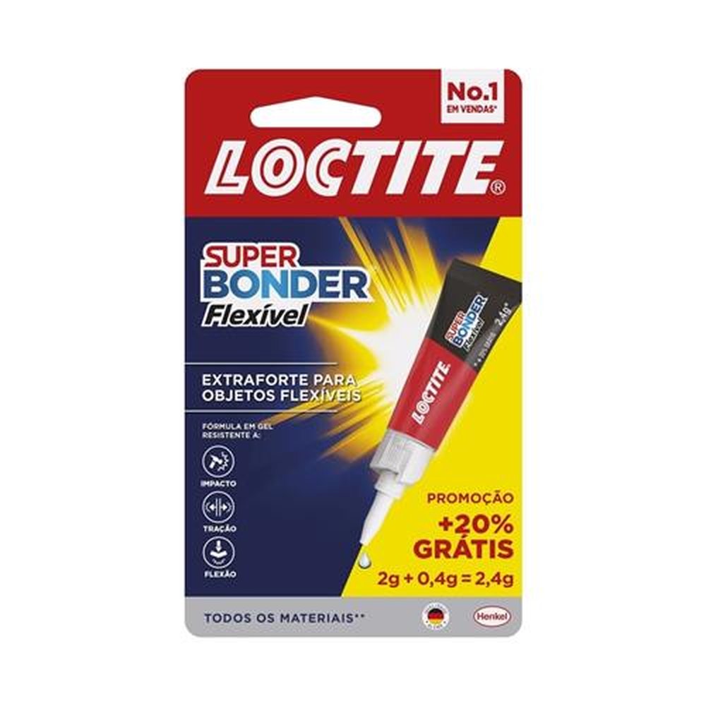 Superbonder Power Flex Gel 24x2,4g Leve 26 Pague 24