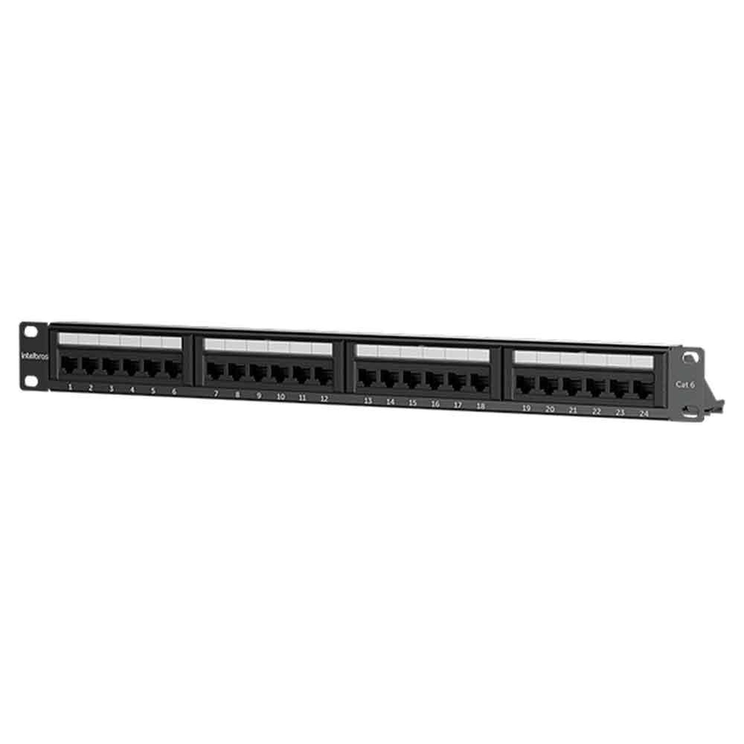 Patch Panel Intelbras Impact Giga Cat6 Pp624 4770036