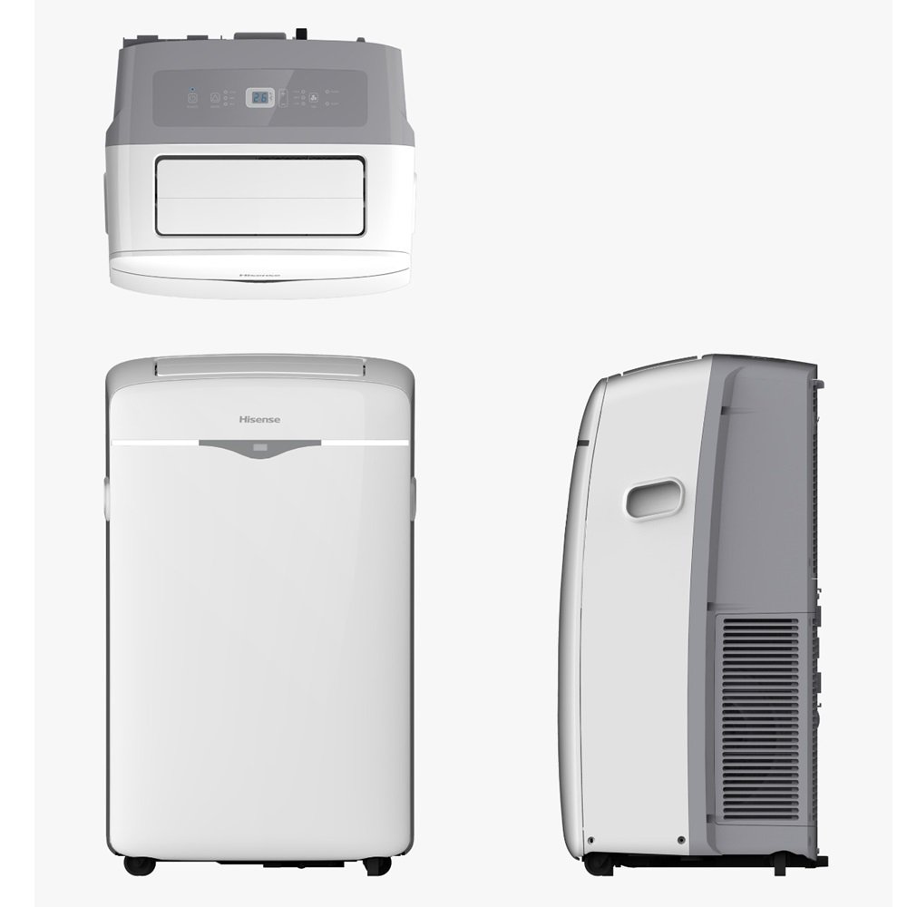 Ar Condicionado Hisense Portatil Wi-Fi 12.000 BTU/h Frio Monofasico Branco AP-12CWBRNPS01 - 127V
