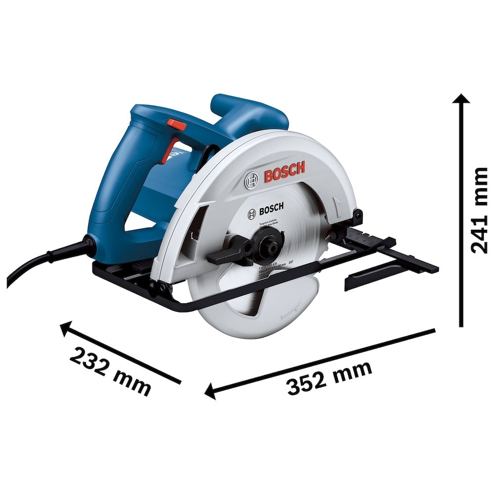 Serra circular BOSCH GKS130+ 1 Disco de Serra 110V
