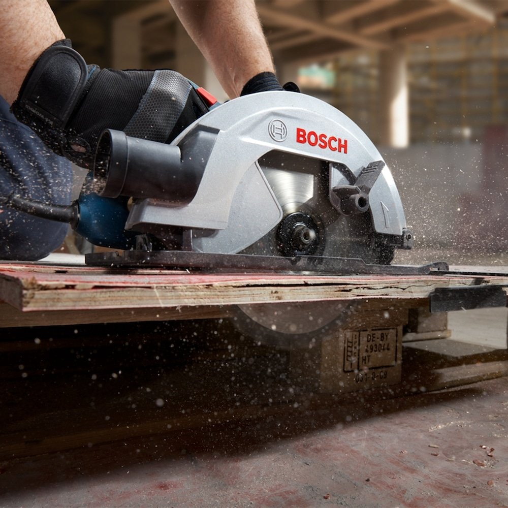 Serra circular BOSCH GKS130+ 1 Disco de Serra 110V