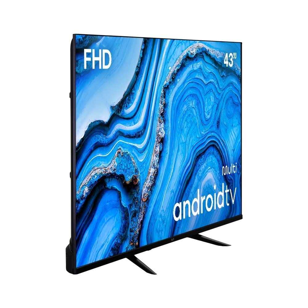 Smart TV FHD 43" Multi TL066M | Wi-Fi com 3 HDMI, 2 USB, Bluetooth