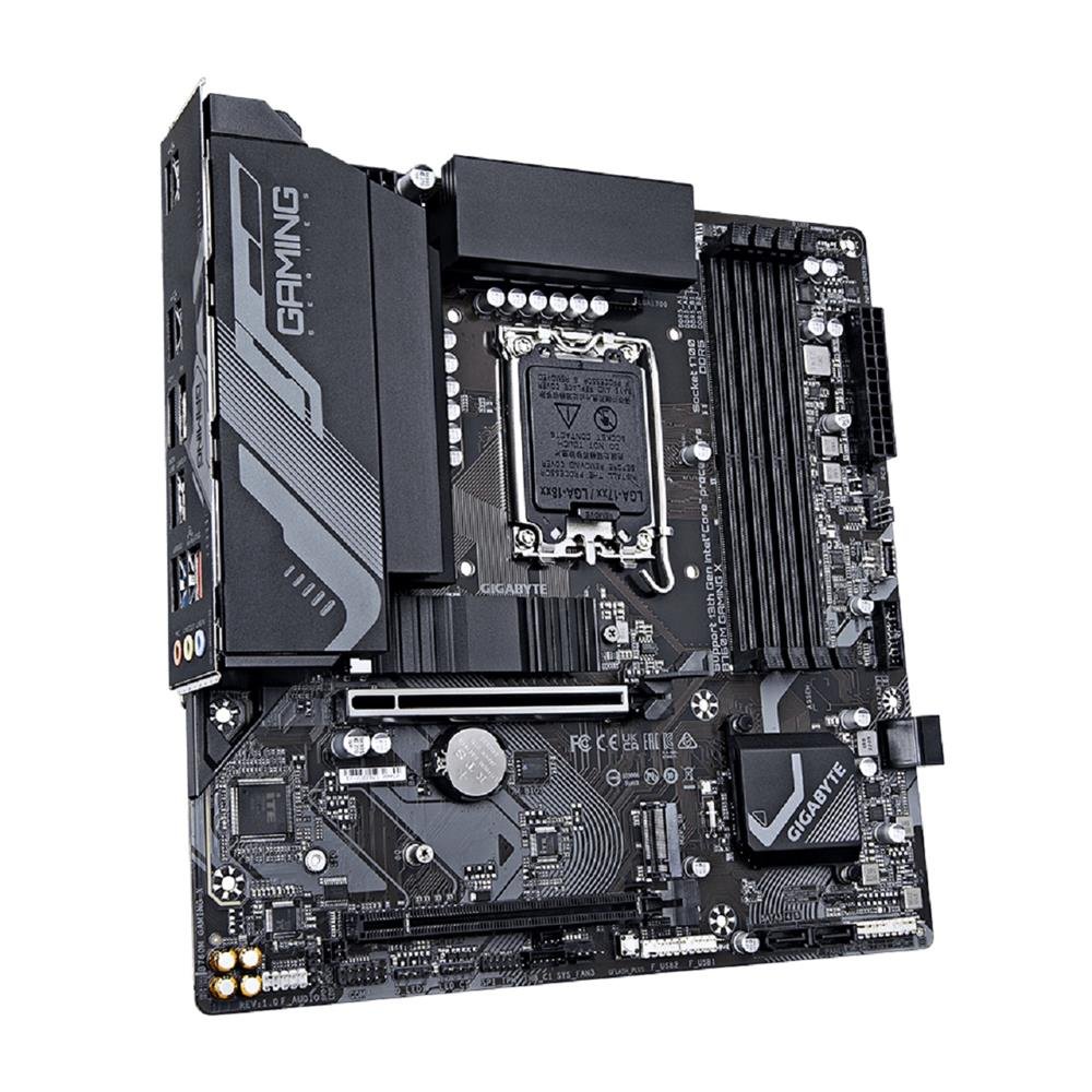 Placa Mãe Gigabyte B760m Gaming X, Chipset B760, Intel LGA 1700, mATX, DDR5