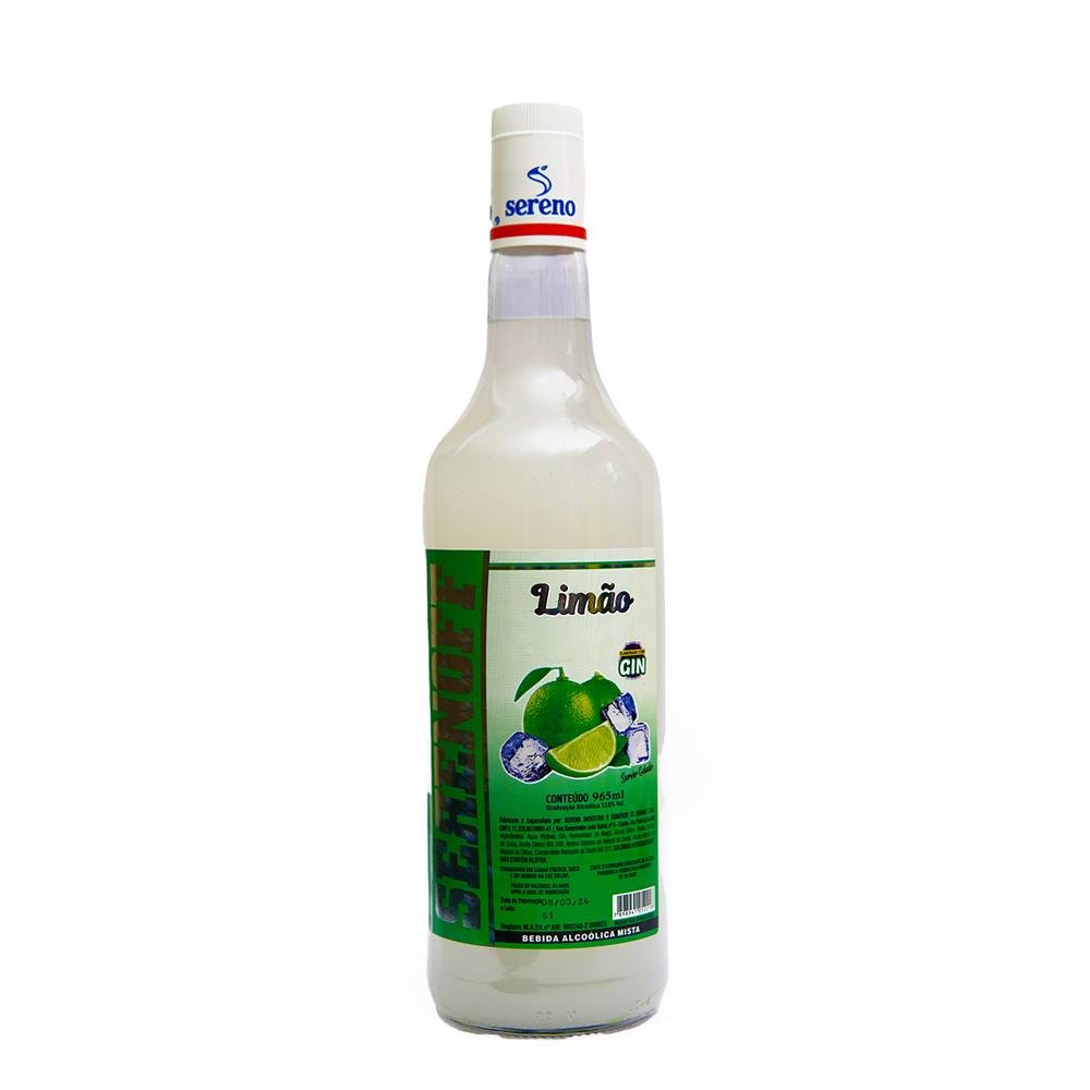 Serenoff Sabor Limão com Gin 6x965ml