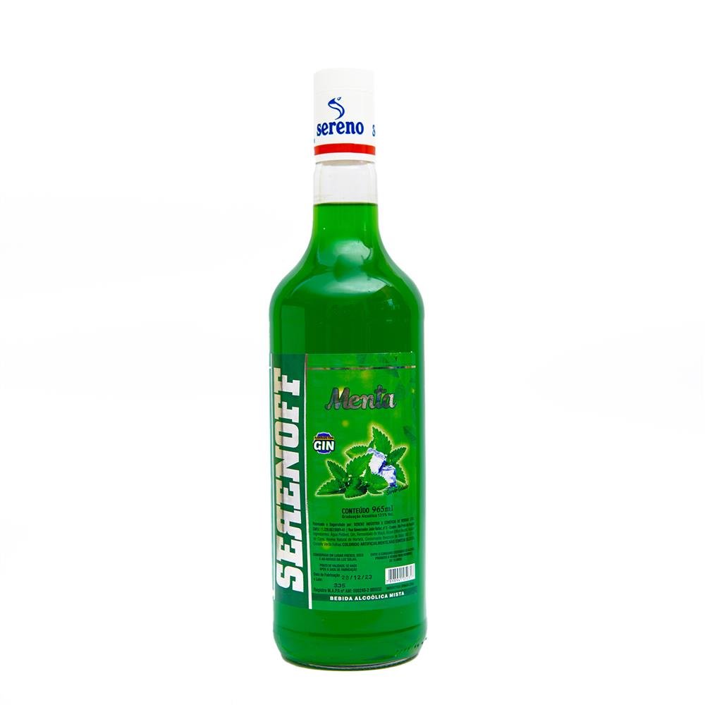 Serenoff Sabor Menta com Gin 6x965ml