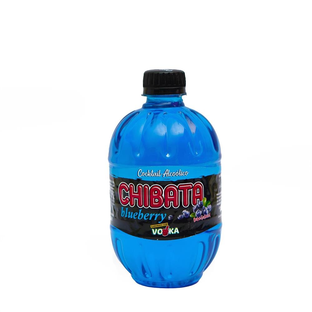 Chibata Sabor Blueberry com Vodka 12x490ml