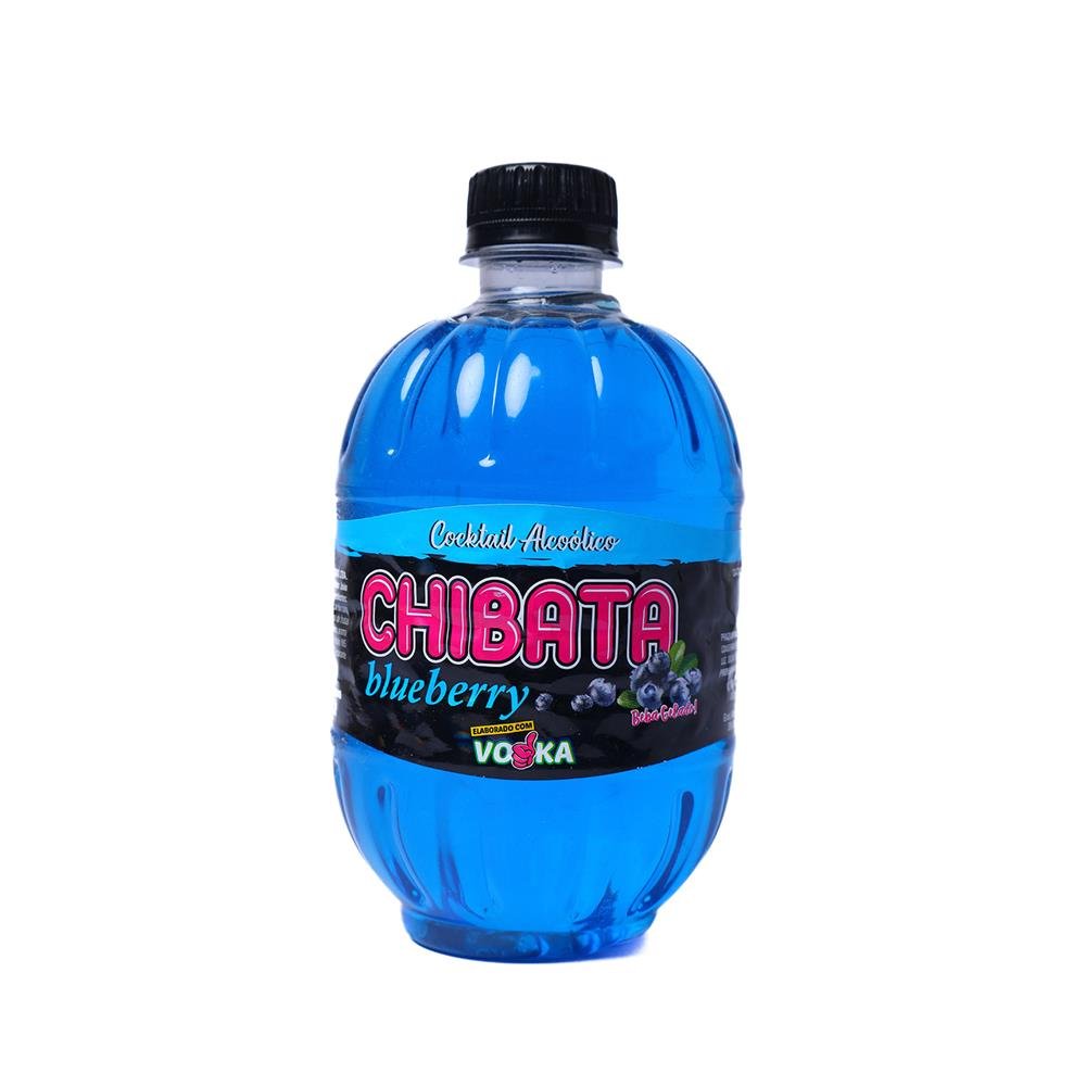 Chibata Sabor Blueberry com Vodka 12x490ml