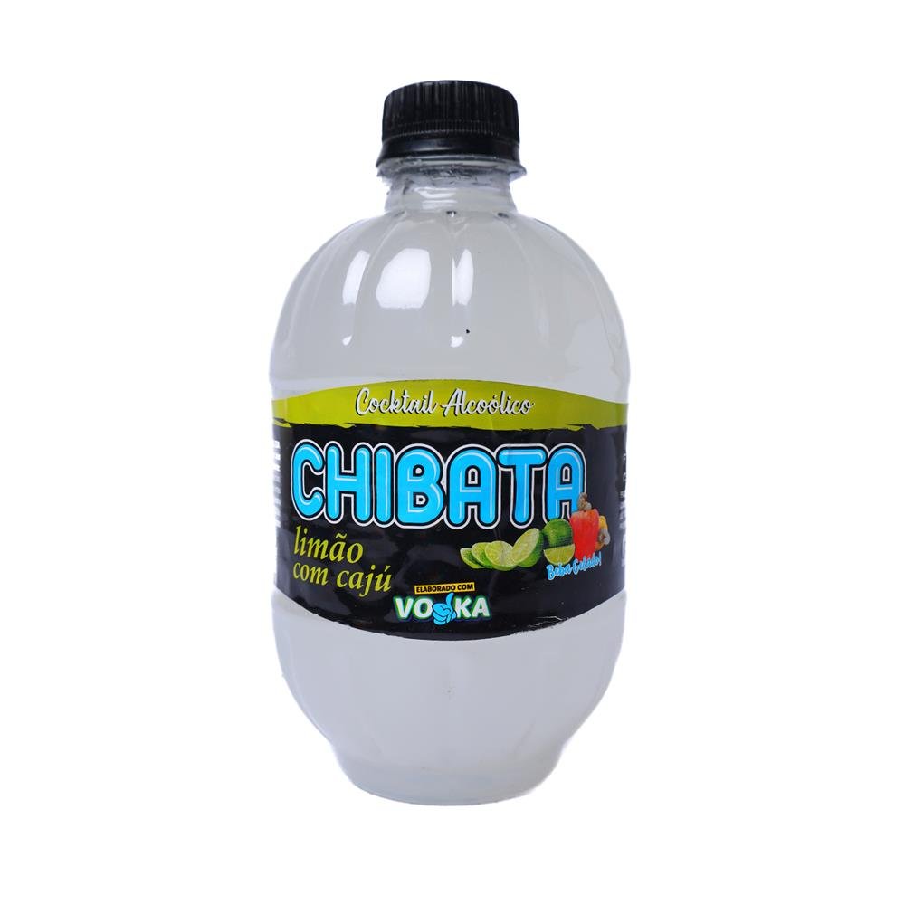 Chibata Sabor Limão e Cajú com Vodka 12x490ml