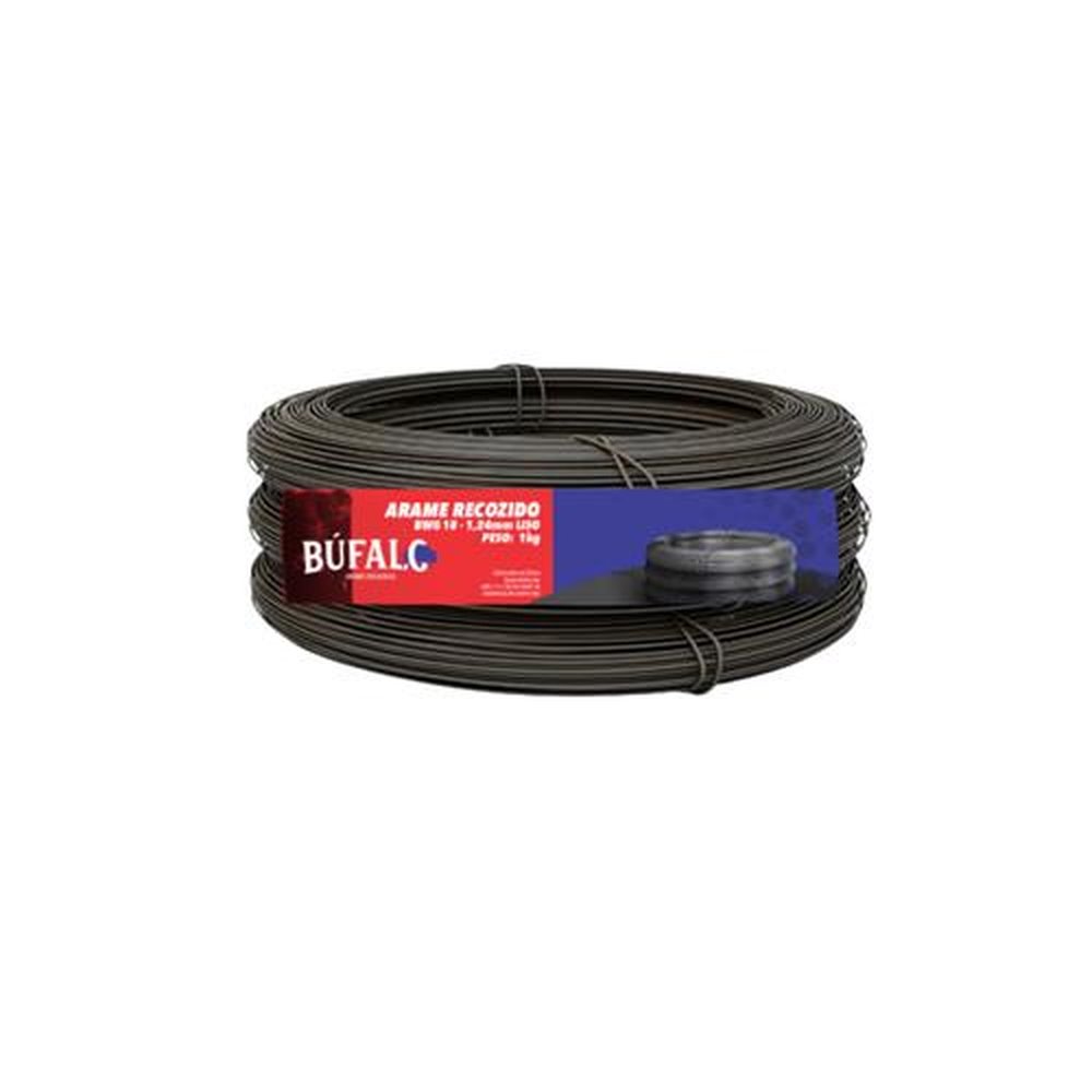 Arame Recozido Liso Bwg 12 2.77Mm 10Kg Bufalo