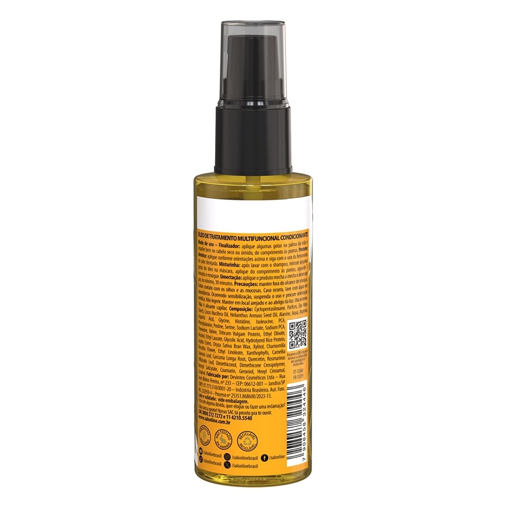 Óleo de Tratamento Salon Line Multifuncional Meu Liso Muito