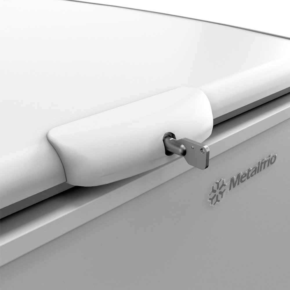 Freezer Horizontal Metalfrio 417 Litros DA420IF - Dupla Ação, Inveter, Branco, Bivolt
