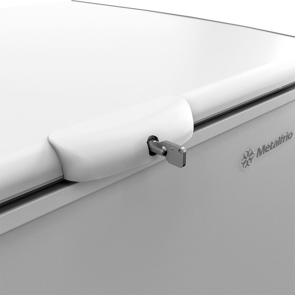 Freezer Horizontal Metalfrio 543 Litros DA550IF - Dupla Ação, Tecnologia Inverter, Branco, Bivolt
