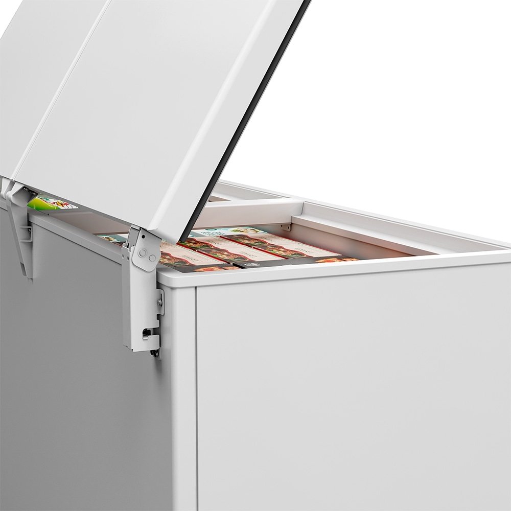 Freezer Horizontal Metalfrio 543 Litros DA550IF - Dupla Ação, Tecnologia Inverter, Branco, Bivolt