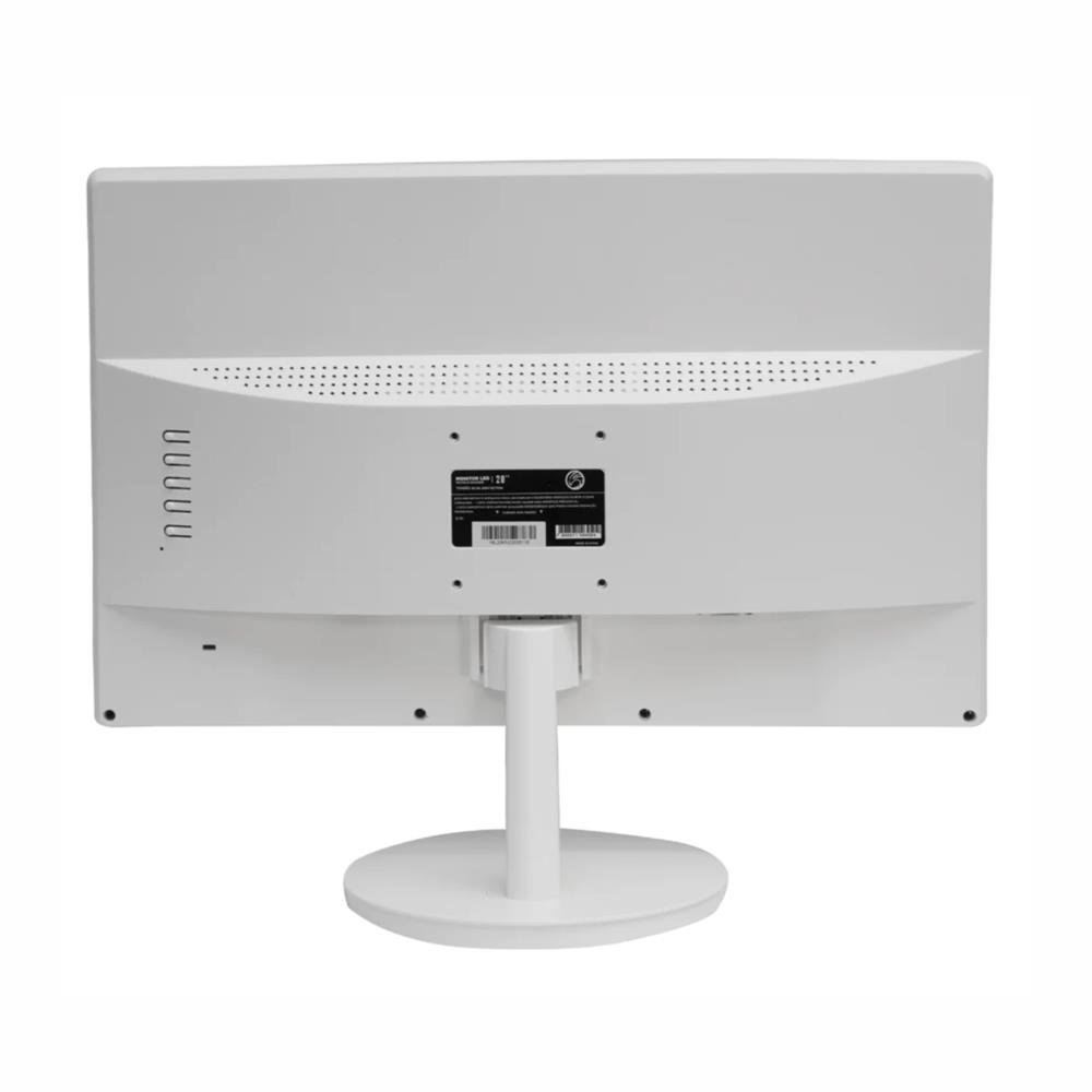 Monitor Led 20 M20Kwb Branco Vesa Widescreen Brazil Pc