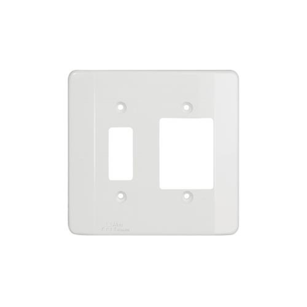 Placa 4X4 1 Tecla + 3 Teclas Milleniun Mectronic