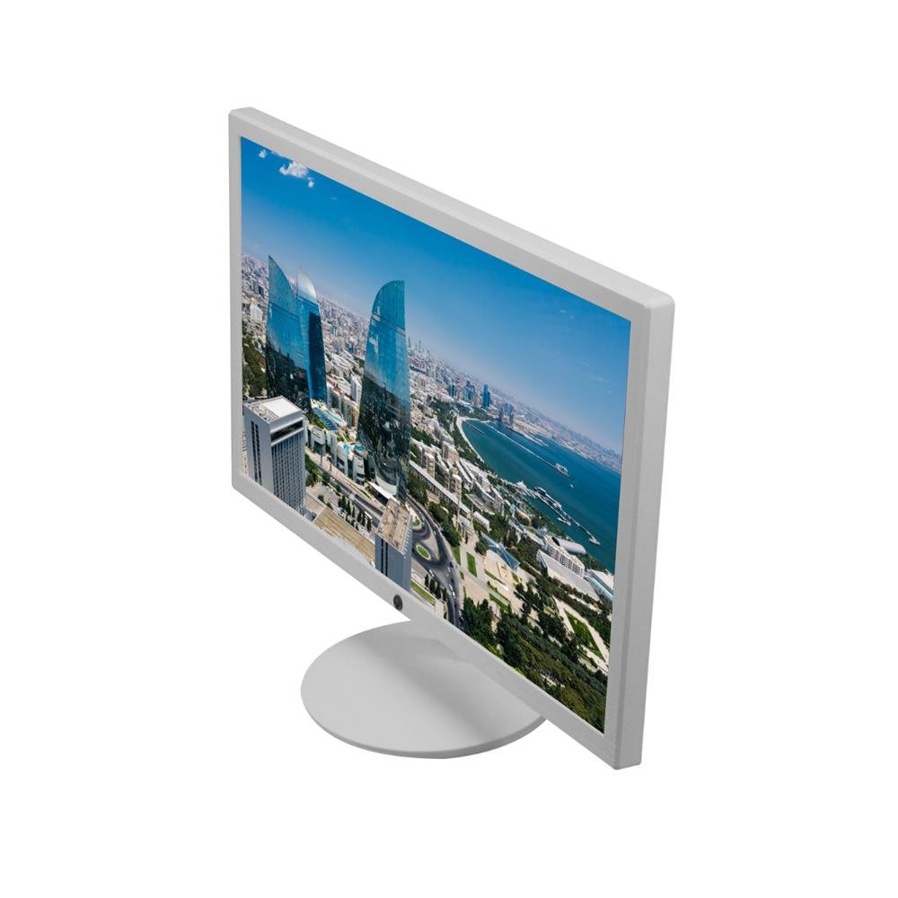 Monitor Led 21.5 22Wbr-75 Fhd 75Hz Branco Widescreen Brazil Pc
