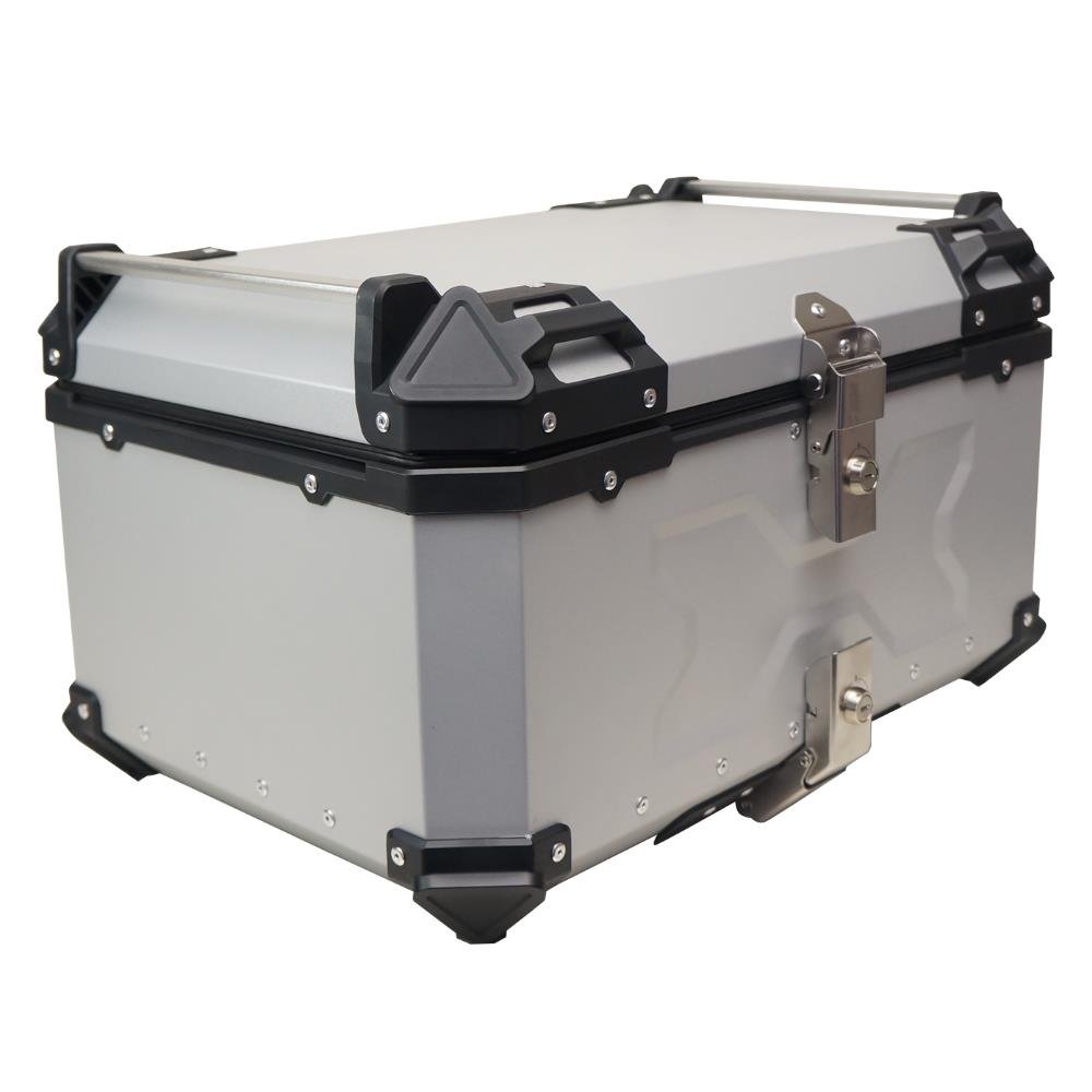 Baú Moto Traseiro 65L-T-X Alumínio Tronos