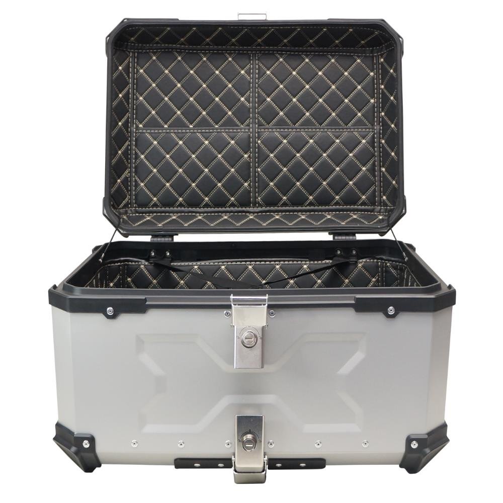 Baú Moto Traseiro 65L-T-X Alumínio Tronos