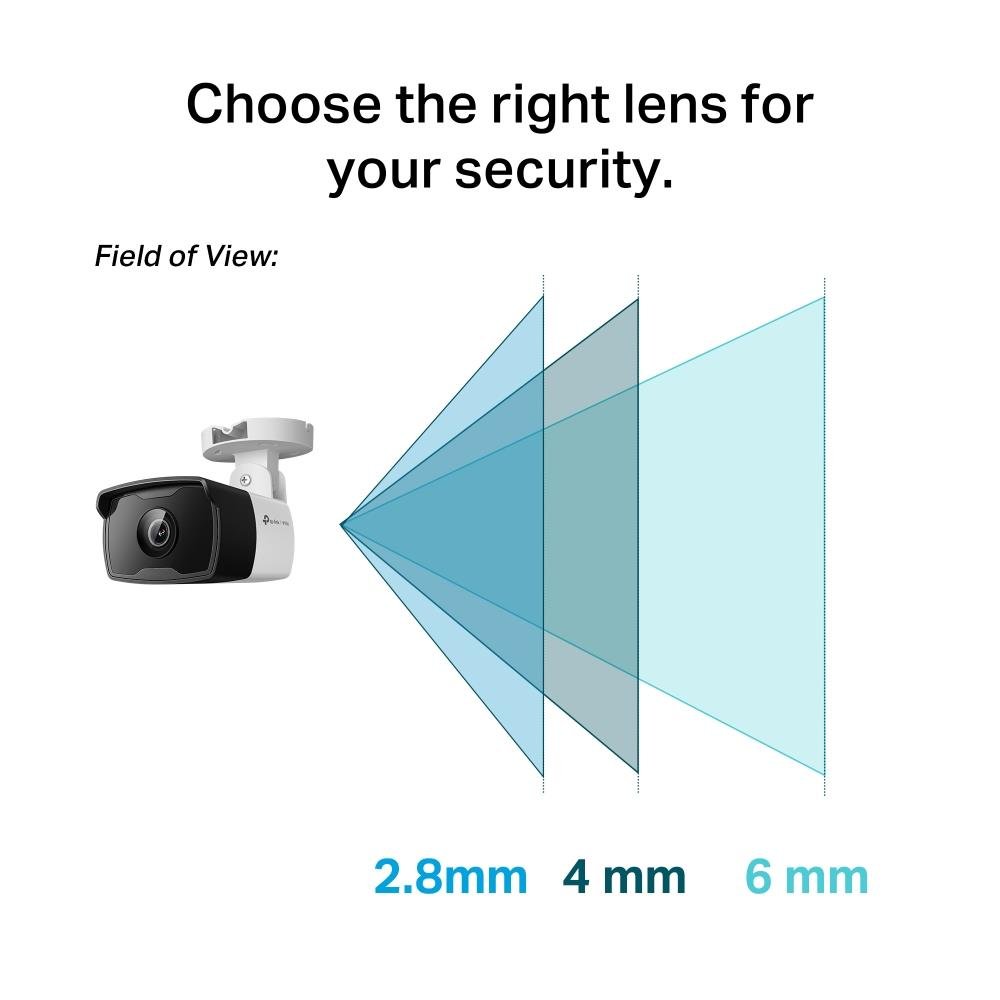Câmera de Rede TP-LINK Bullet Externa de 2 MP VIGI C320I-4mm
