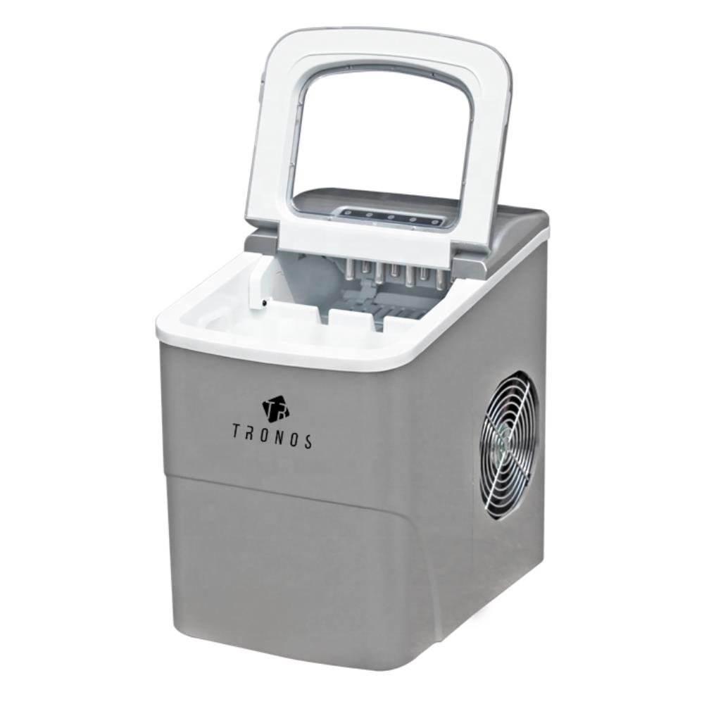 Máquina De Gelo 12Kg B12/B Silver 2L 110V Tronos