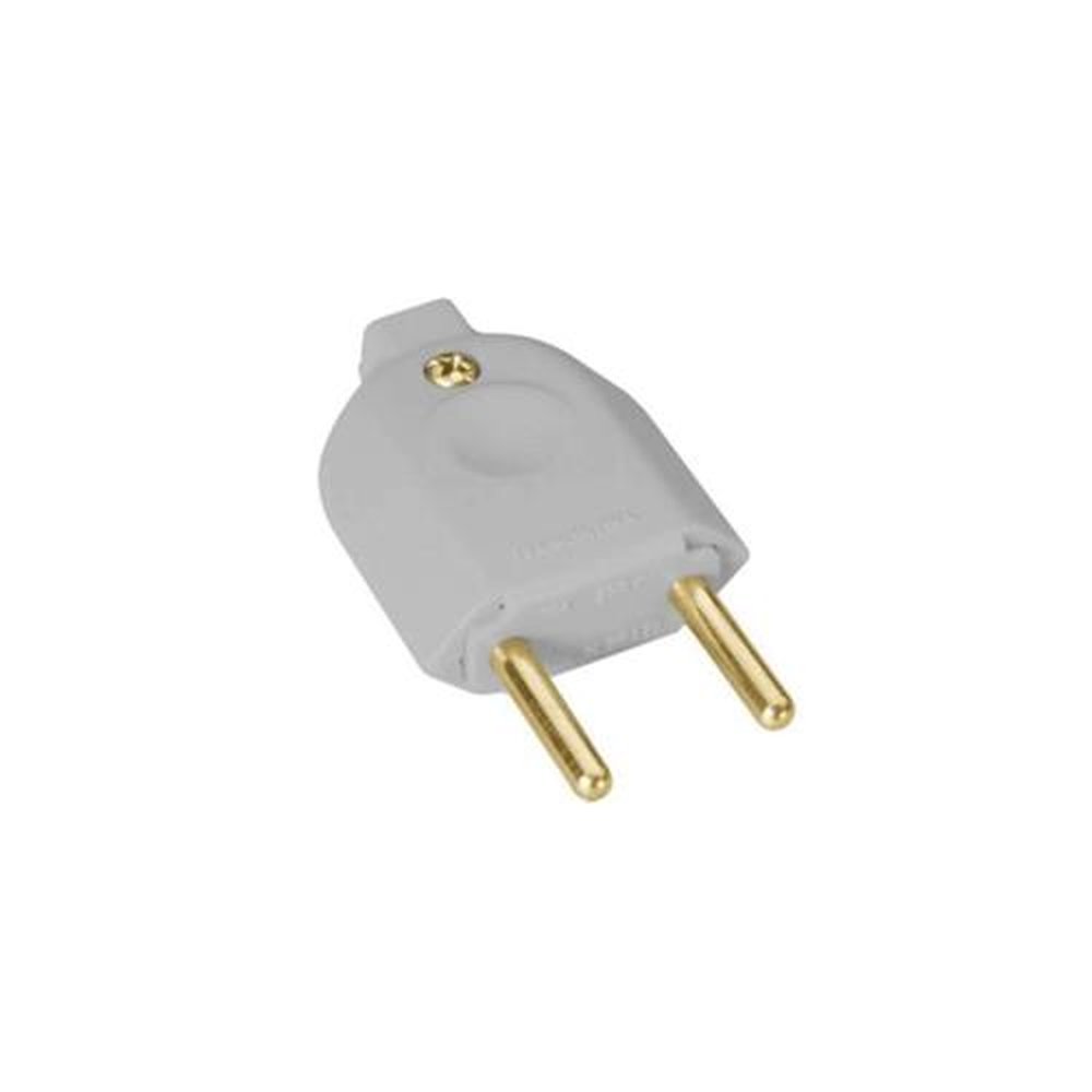 Pino Macho 180 Reforçado 2P 20A Cinza Pacote com 10 Unidades Mectronic