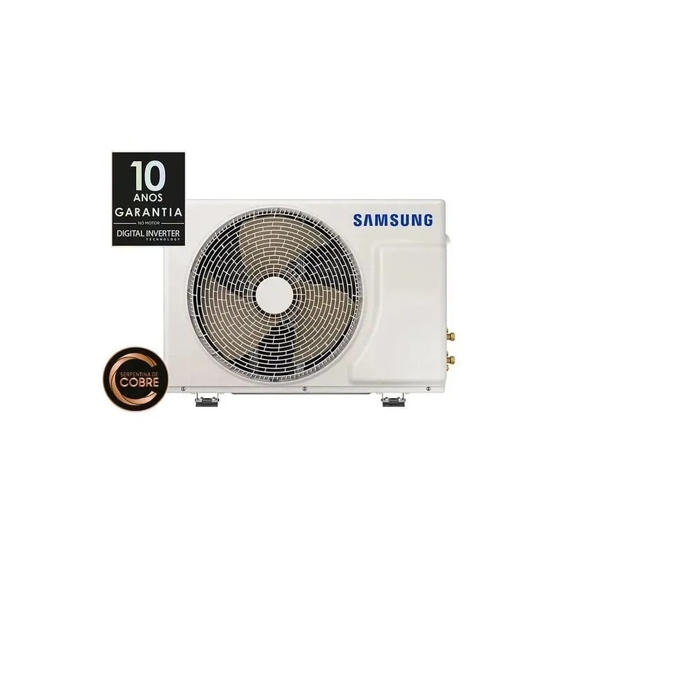 Ar Condicionado Split Hi Wall Samsung Digital Inverter WindFree 9000 BTU/h Frio AR09CVFAMWKNAZ - 220 Volts