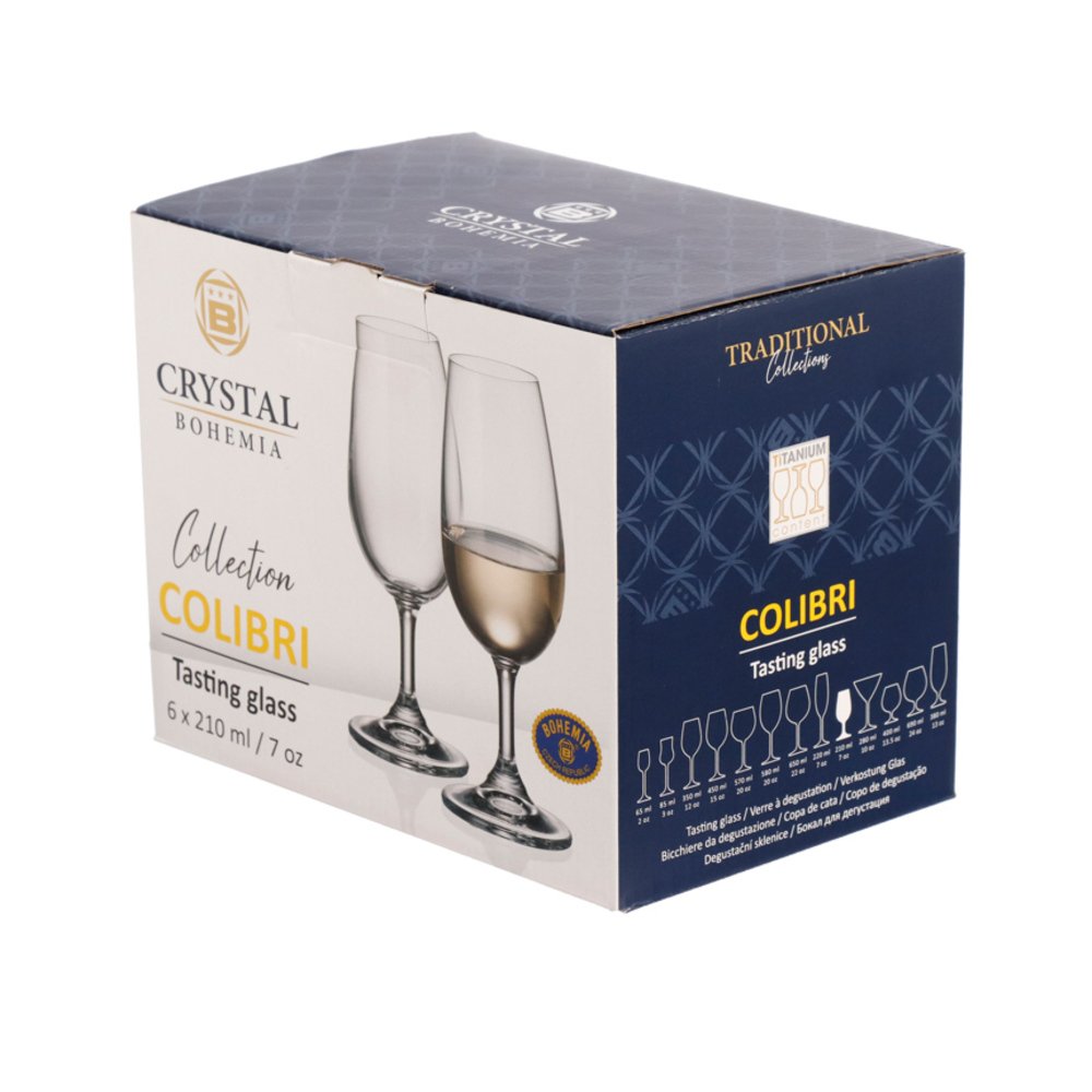Taça Iso Gastro 210Ml 6 peças
