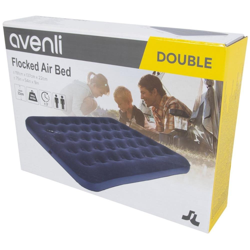 Colchão Casal Inflável, Double Size Flocked 20256 - Avenli
