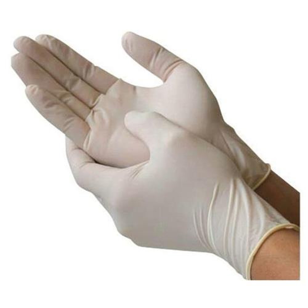Luva Latex Com Po Para Procedimentos Nao Cirurgicos Com 100 Unidades Não Eteril M Nobre
