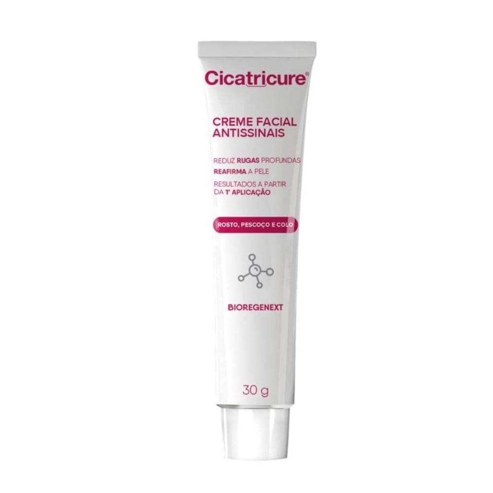 Creme Facial Cicatricure Para Rugas Antissinais 30g