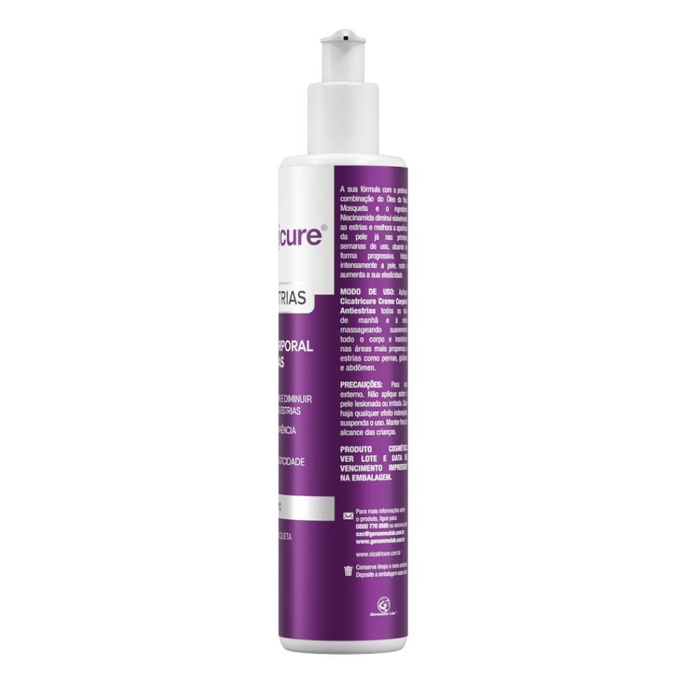 Creme Cicatricure corporal Anti Estrias 250g