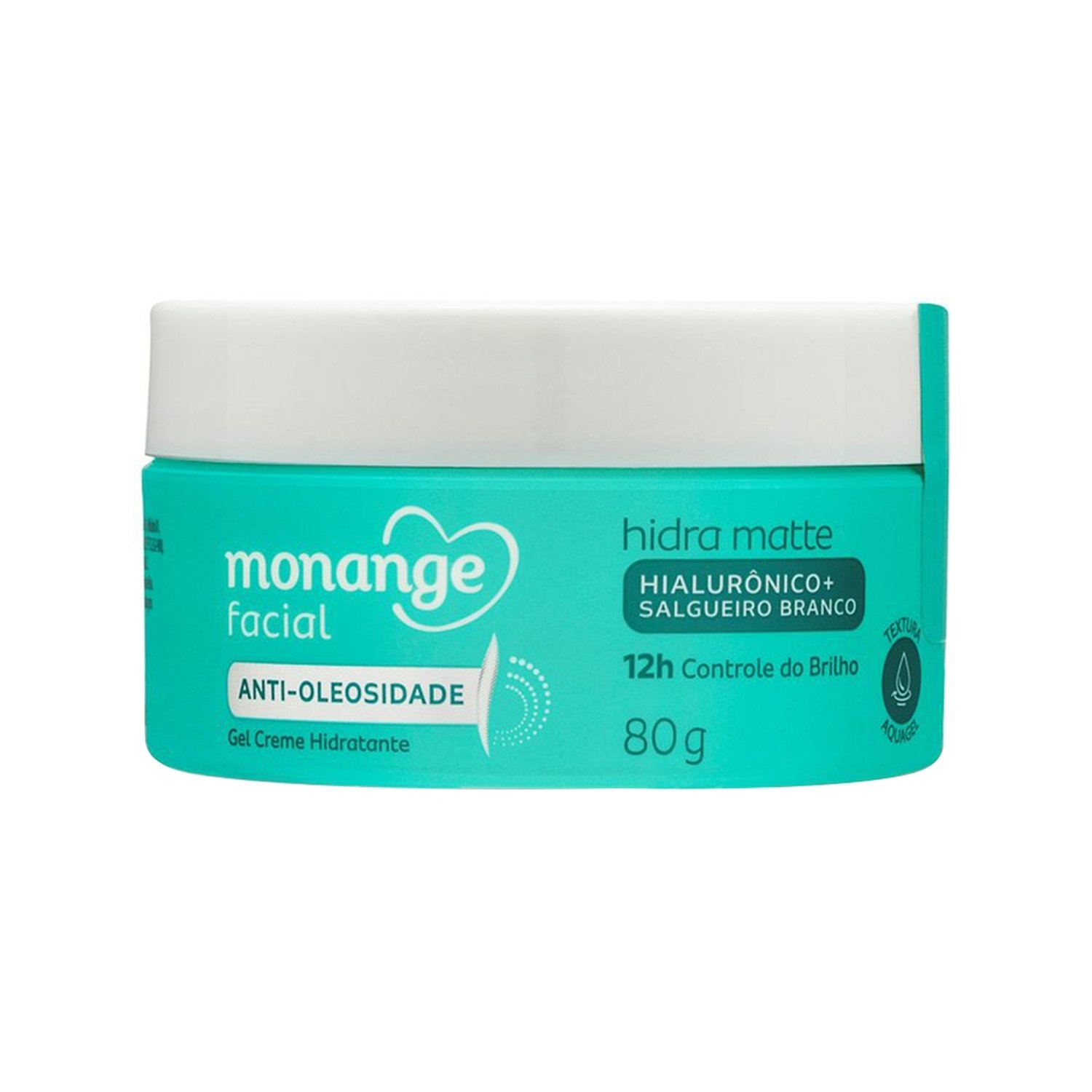 Creme Facial Hidratante em Gel Monange Hidra Matte Anti-Oleosidade 80g