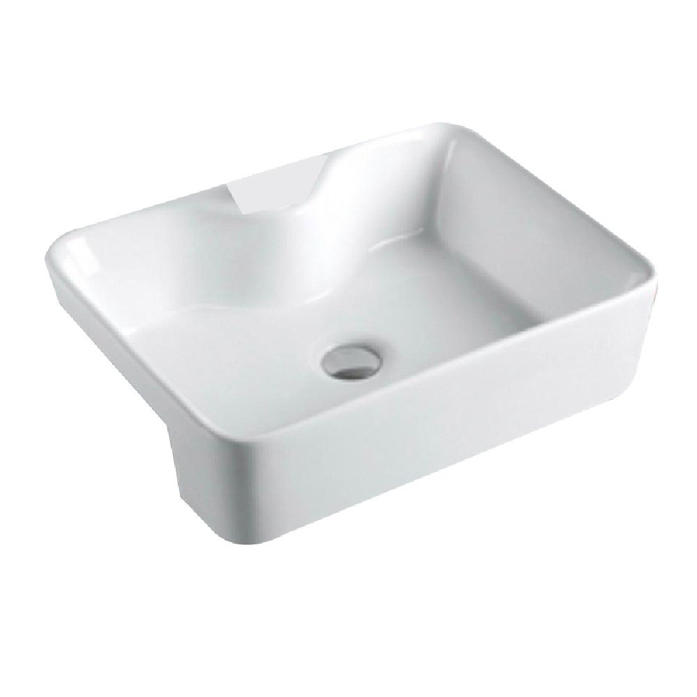 Cuba Semi-Encaixe Louça Smart 48x37x13cm Smart Depot