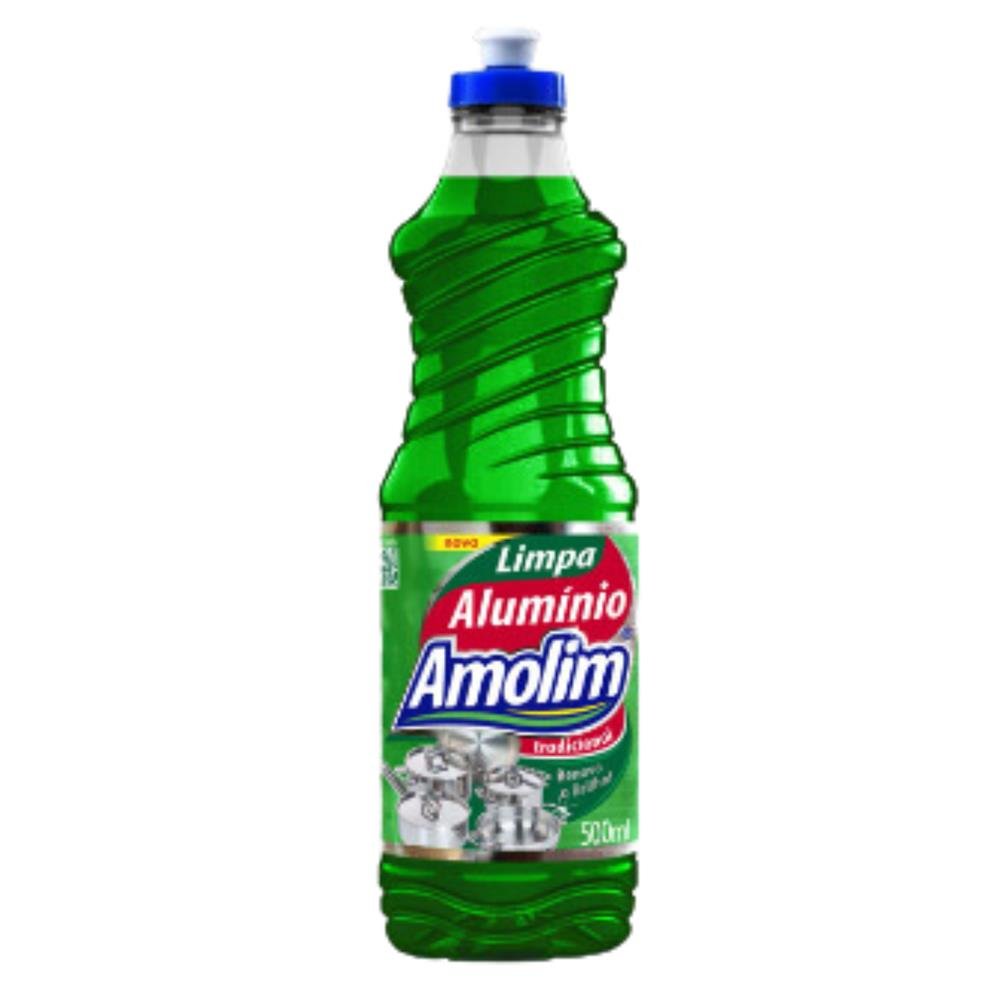 Limpa Aluminio Tradicional Amolim 12x500ml
