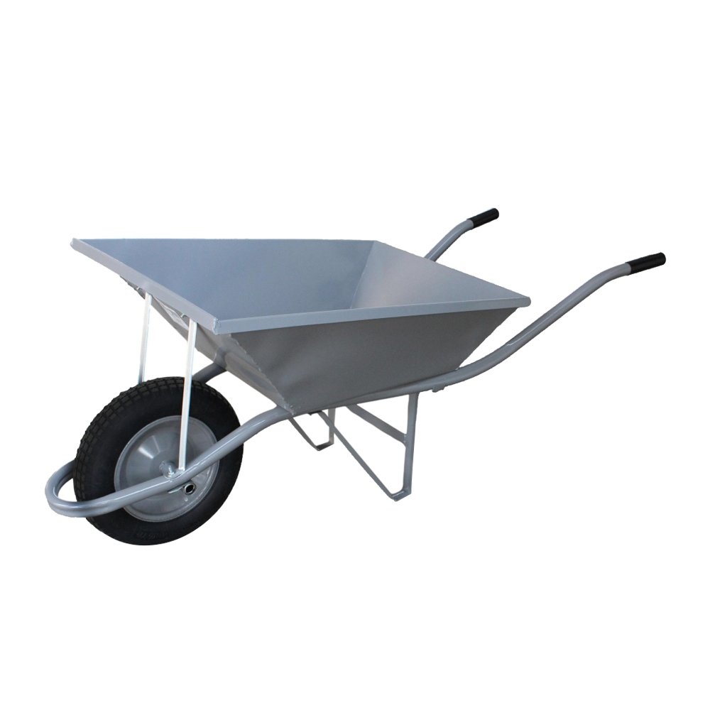 Carrinho de Mão Esfera Extra Forte 45 Litros CH18, Cinza com Pneu Câmara 3,25X8