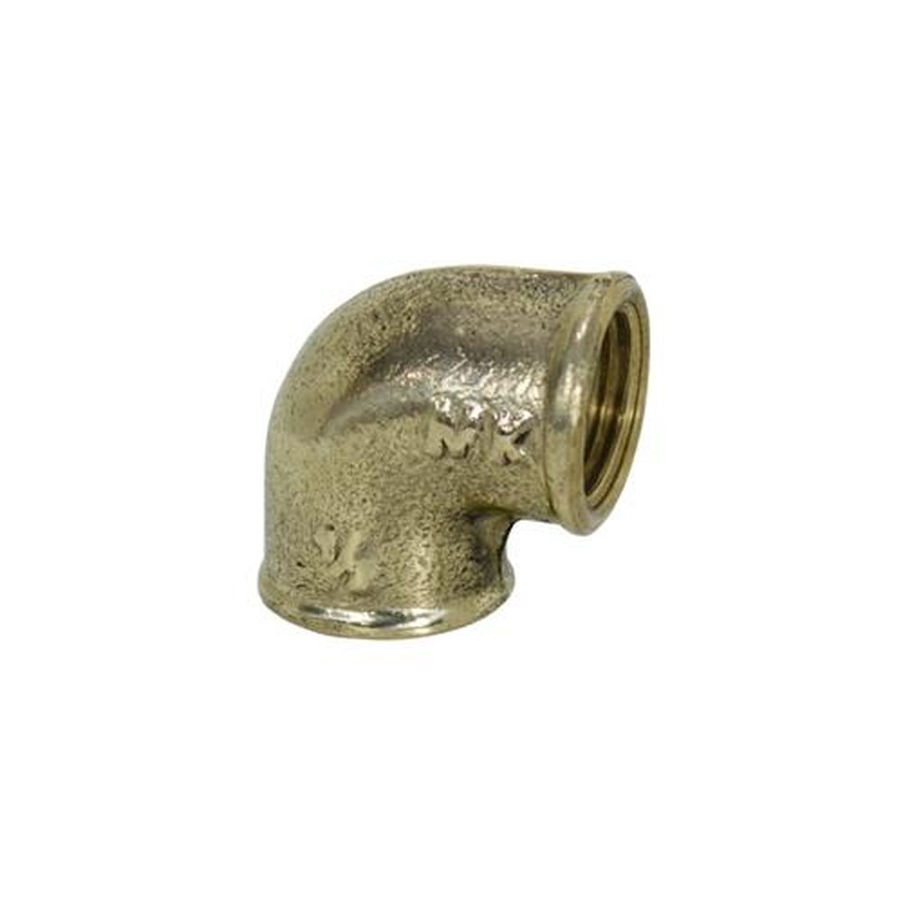 Cotovelo Latao 90 Graus 112L 3/4 Com 5 Unidades Metalkit