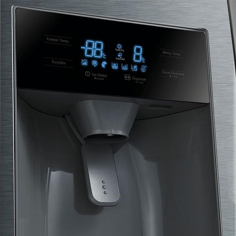 Refrigerador Philco 520 Litros Side By Side Inox PRF520DIP ¿ 127 Volts