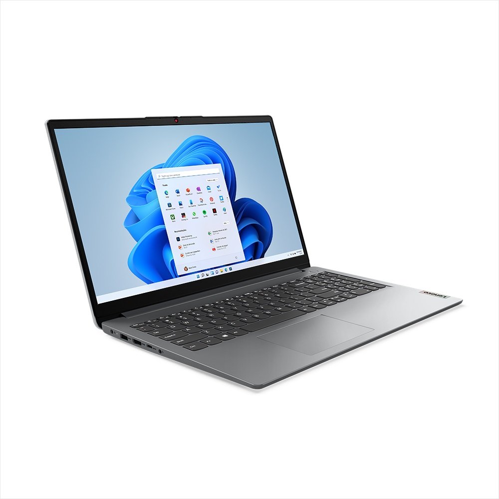 Notebook 15.6" Lenovo Ideapad 1i I7-1255u, Memoria 12gb, Ssd 512gb Nvme, Windows 11, 82vy000pbr