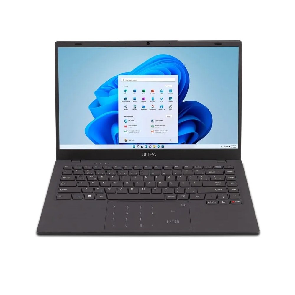 Notebook 14" Multilaser Ultra Ub250, Celeron N4020c, Memoria 4gb, Ssd 128gb, Windows 11 + Microsoft 365 Personal