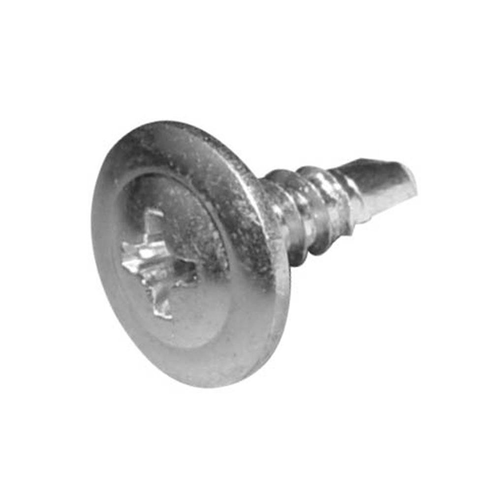 Parafuso Pvc Auto Brocante 4.2 X 16mm Zincada 500 Unidades Jomarca