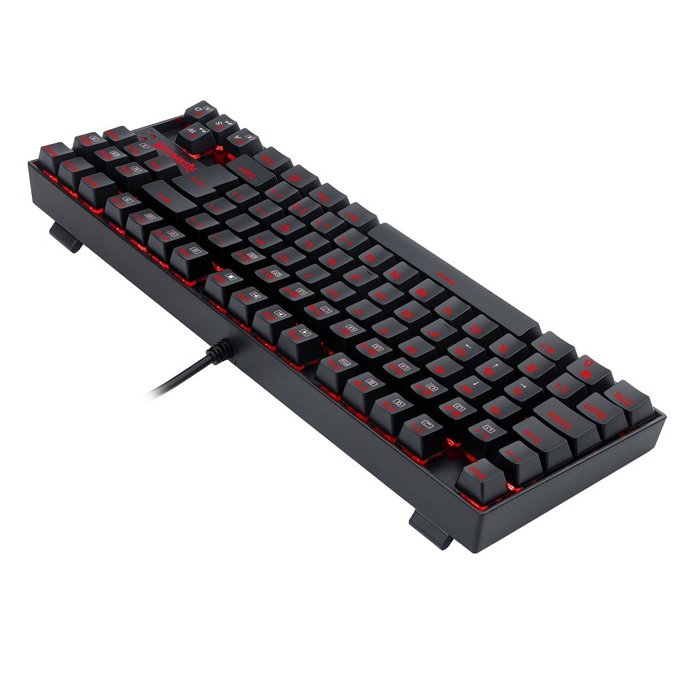 Teclado Gamer Mecanico Kumara Abnt2 Switch Mk2 Diy Red, Modelo K552, Redragon